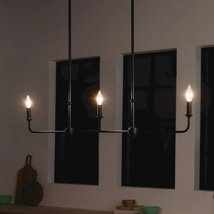 Kichler Pallas 3 Light Linear Chandelier