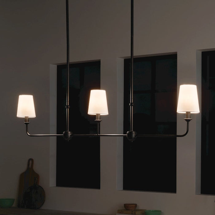 Kichler Pallas 3 Light Linear Chandelier