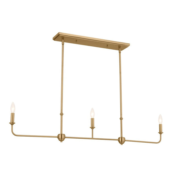 Kichler Pallas 3 Light Linear Chandelier