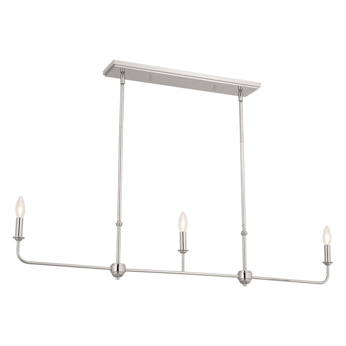 Kichler Pallas 3 Light Linear Chandelier