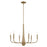 Kichler Deela 28" 6 Light Chandelier, Champagne Bronze - 52525CPZ