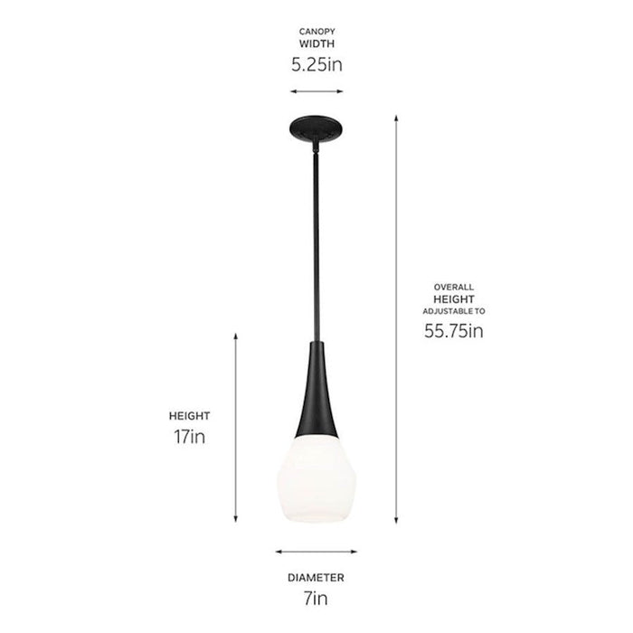 Kichler Deela 17" 1 Light Pendant