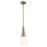 Kichler Deela 17" 1 Light Pendant, Bronze/Etched Cased Opal - 52529CPZ