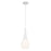 Kichler Deela 17" 1 Light Pendant, White/Satin Etched Cased Opal Glass - 52529WH