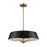 Kichler Luella 4 Light Pendant, Black - 52543BK