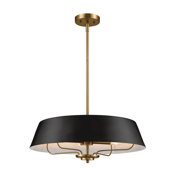 Kichler Luella 4 Light Pendant, Black - 52543BK