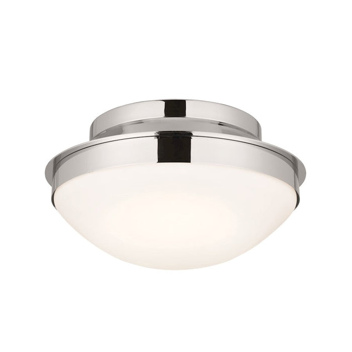 Kichler Bretta 2 Light Flush Mount, Polished Nickel/Etched Cased Opal - 52544PN