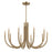 Kichler Odensa 40" 10 Light Chandelier, Champagne Bronze - 52551CPZ