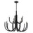 Kichler Odensa 40" 15 Light Chandelier, Black - 52552BK