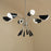 Kichler Arcus Chandelier, Satin Nickel/Black