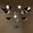 Kichler Arcus Chandelier, Satin Nickel/Black