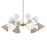 Kichler Phix 39" 12 Light Chandelier, Bronze/Greige/White