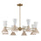 Kichler Phix 49" 16 Light Chandelier, Bronze/Greige/White - 52567CPZGRG