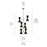 Kichler Phix 50" 12 Light Foyer Chandelier, Champagne Bronze