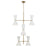 Kichler Phix 50" 12 Light Foyer Chandelier, Champagne Bronze