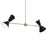 Kichler Phix 48" 4 Light Linear Chandelier, Champagne Bronze