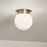 Kichler Albers 8" 1 Light Flush Mount