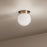 Kichler Albers 8" 1 Light Flush Mount