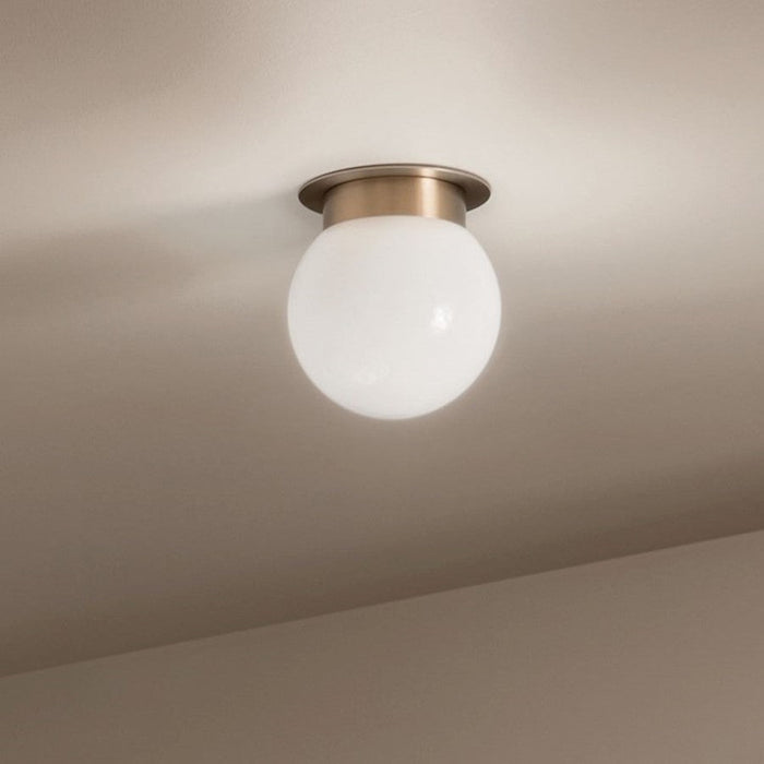 Kichler Albers 8" 1 Light Flush Mount