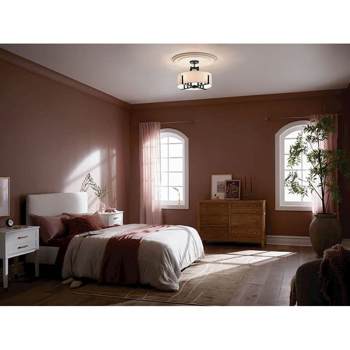 Kichler Malen 20" 8 Light Semi-Flush Mount