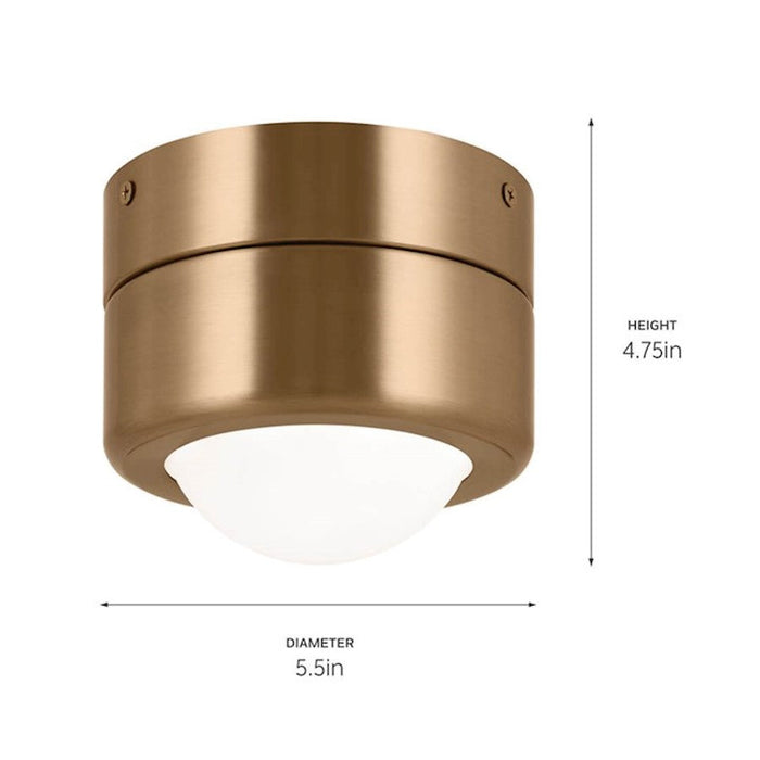 Kichler Tibbi 6" 1 Light LED Flush Mount