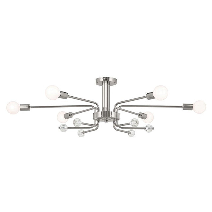 Kichler Ocala 41" 6 Light Flush Mount