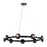 Kichler Palta 34.5" 9 Light Chandelier, Black