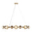 Kichler Palta 34.5" 9 Light Chandelier, Champagne Bronze - 52642CPZ