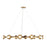 Kichler Palta 42" 12 Light Chandelier, Champagne Bronze - 52643CPZ