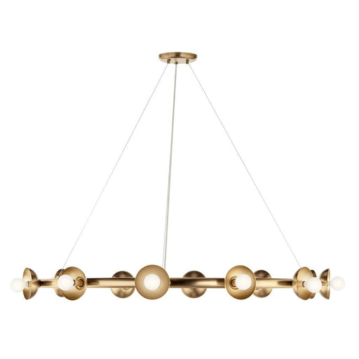 Kichler Palta 42" 12 Light Chandelier, Champagne Bronze - 52643CPZ