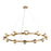 Kichler Palta 42" 12 Light Chandelier, Champagne Bronze