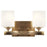 Kichler Marette 2 Light Bath Light, Bronze/Satin Etched Cased Opal