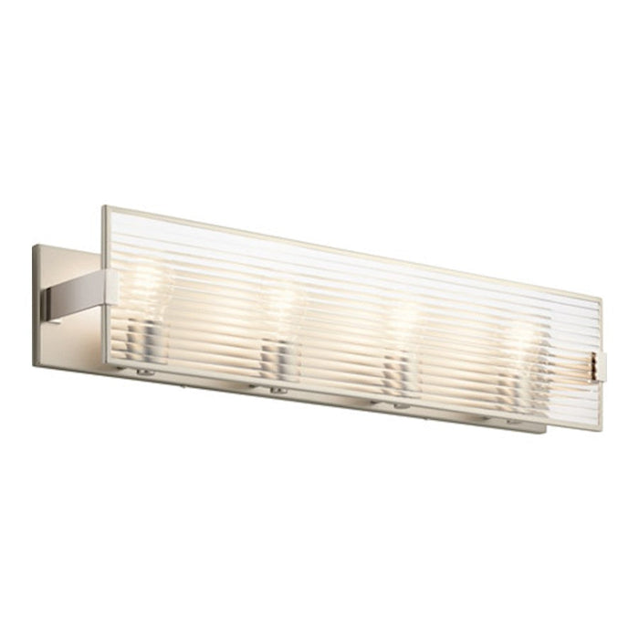 Kichler Logan 31" Linear Vanity Light, Satin Nickel - 55008SN