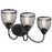 Kichler Voclain 24" 3 Light Vanity Light with Mesh Shade, Black - 55043BK