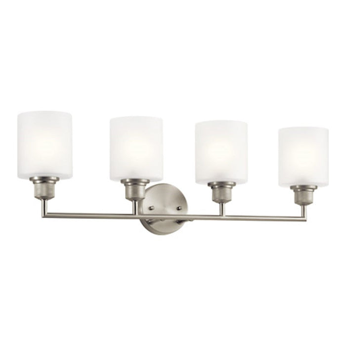 Kichler Lynn Haven 4 Light Vanity Light, Brushed Nickel - 55048NI