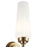 Kichler Truby 1 Light Wall Sconce, Satin Etched Cased Opal