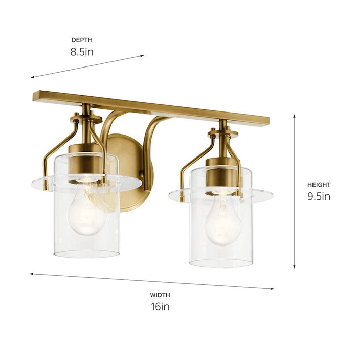 Kichler Everett 2 Light Bath Light