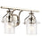 Kichler Everett 2 Light Bath, Polished Nickel