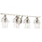 Kichler Everett 4 Light Bath, Polished Nickel