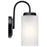 Kichler Kennewick 1 Light Wall Sconce, Black/Satin Etched