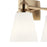 Kichler Cosabella 2 Light Bath Light, Champagne Bronze/Etched White