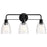 Kichler Meller 3 Light Bath, Black