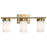 Kichler Ciona 3 Light Bath, Brushed Natural Brass - 55112BNB