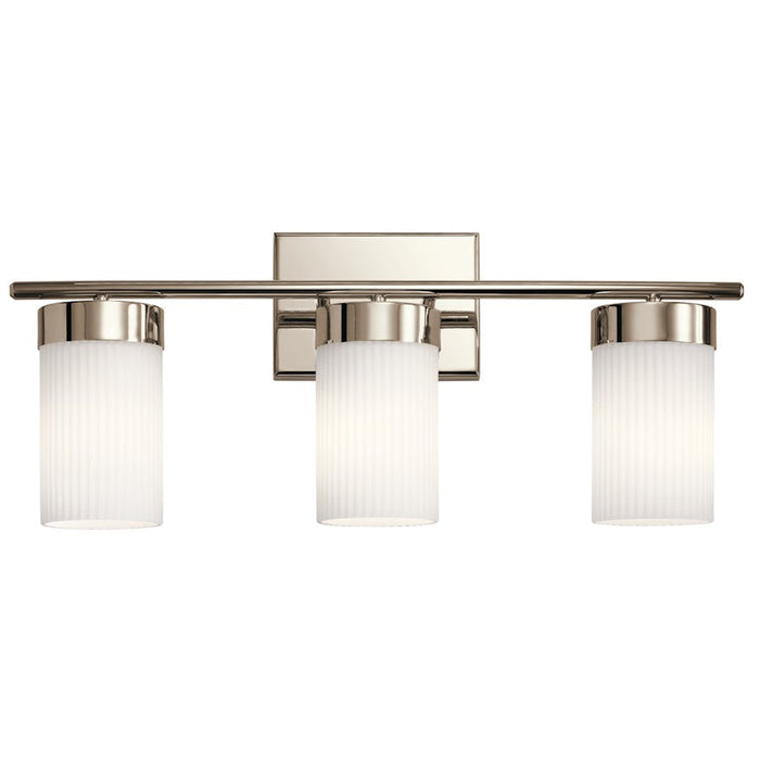 Kichler Ciona 3 Light Bath, Polished Nickel - 55112PN