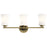 Kichler Brianne 3 Light Bath, Brushed Natural Brass - 55117BNB