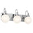 Kichler Hex 23" 3 Light Vanity, Chrome/Opal Glass - 55151CH