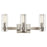 Kichler Jemsa 22.75" 3 Light Vanity, Brushed Nickel/Clear Fluted