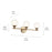 Kichler Benno 24.5" 3 Light Vanity, Champagne Bronze/Opal Glass