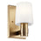 Kichler Adani 8.5" 1 Light Vanity, Champagne Bronze/Opal Glass - 55174CPZ