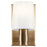 Kichler Adani 8.5" 1 Light Vanity, Champagne Bronze/Opal Glass